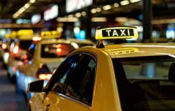 Getting to the venue - By taxi