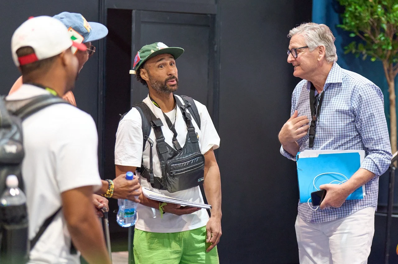 Len Pesko meeting with audience members to answer questions after the session