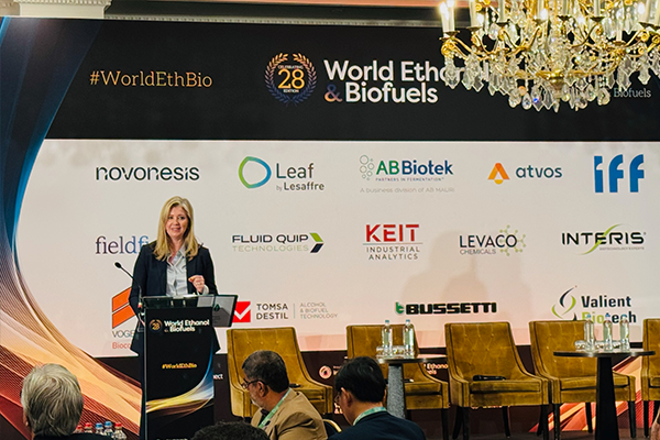 Ethanol producers and biofuels executives sharing perspectives and strategies at the World Ethanol & Biofuels conference in Brussels
