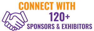 Connect with 120+ sponsors and exhibitors