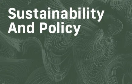 Sustainability and policy
