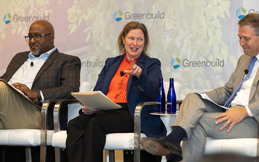 Panel discussion at Greenbuild