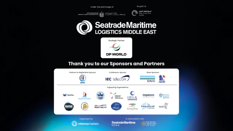 Incredible industry support for Seatrade Maritime Logistics Middle East 2025 event