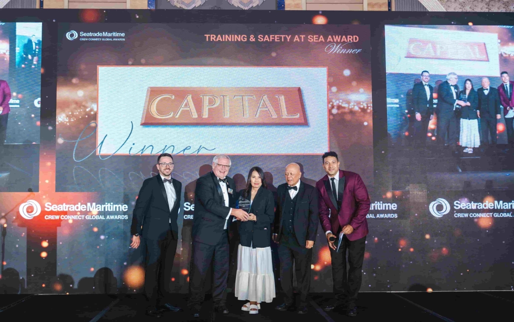 Capital Group - Training and Safety at Sea Award Winner