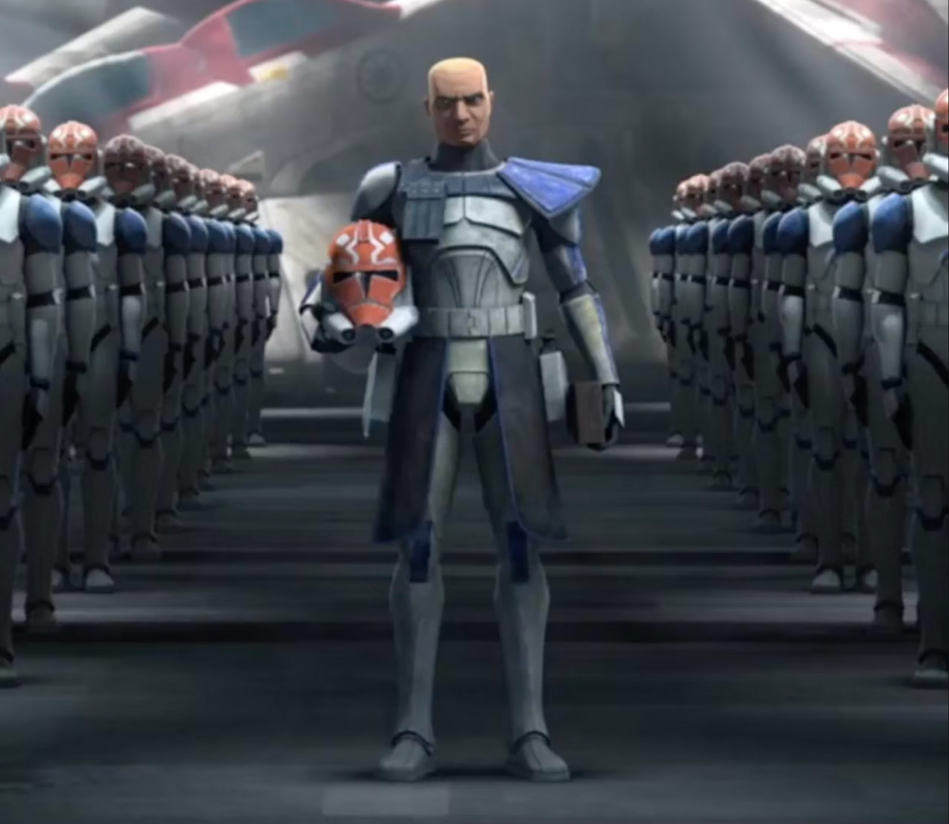 Captain Rex and the 501st