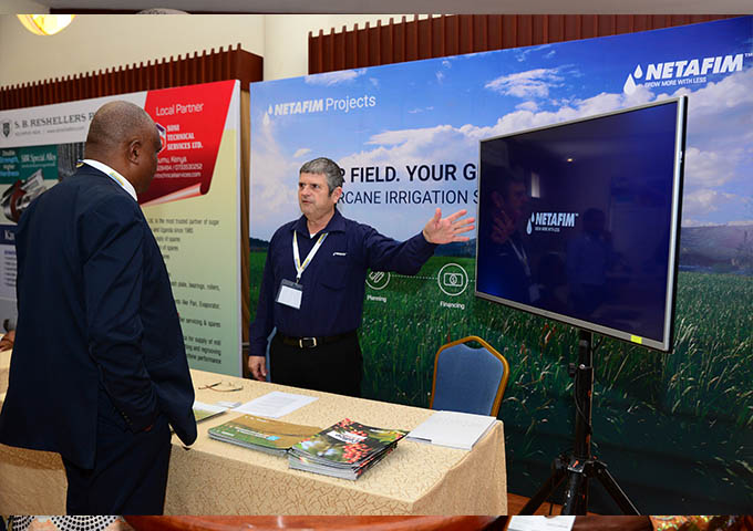 booth at Africa Sugar Conference