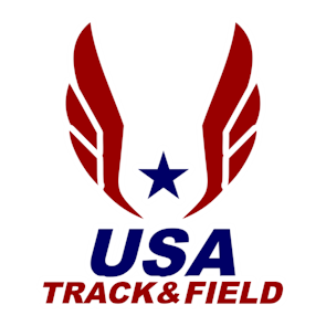 USA Track & Field logo.
