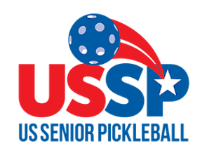US Senior Pickleball logo.
