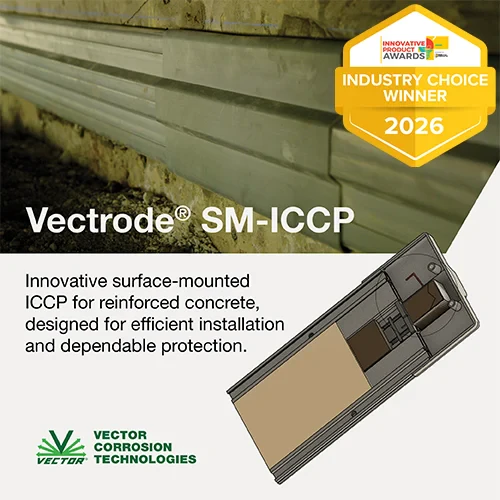 Vectrode® Surface Mounted Impressed Current Cathodic Protection System