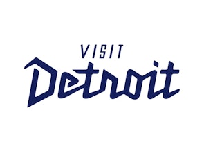 Visit Detroit logo.