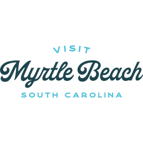 Visit Myrtle Beach logo.
