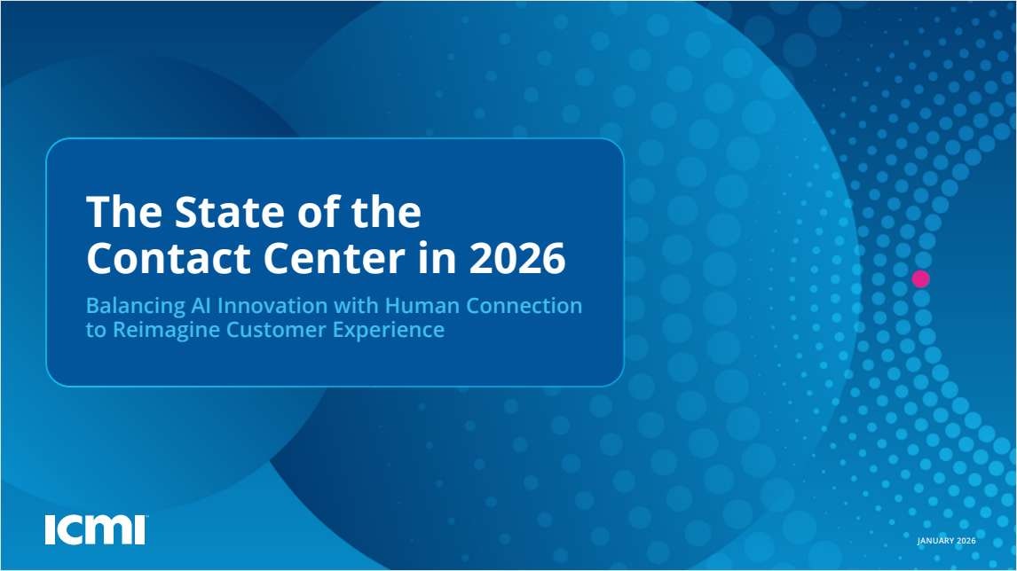 The State of the Contact Center in 2026