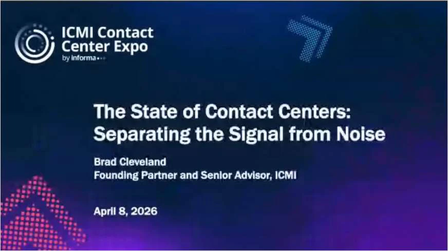 The State of Contact Centers—Separating the Signal from Noise