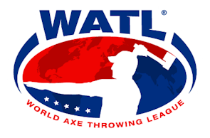 The World Axe Throwing League logo.