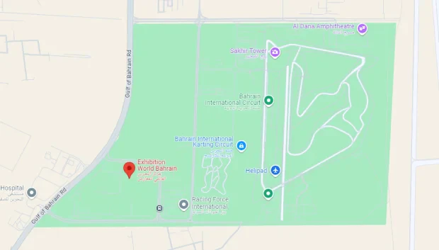 A detailed map of the park highlighting a red dot that marks a key point of interest.