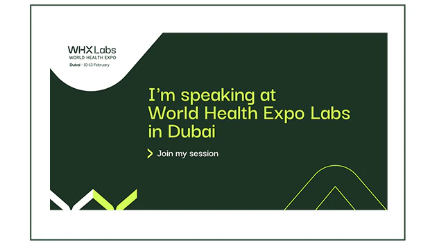 Join Sessions at WHX Labs Dubai