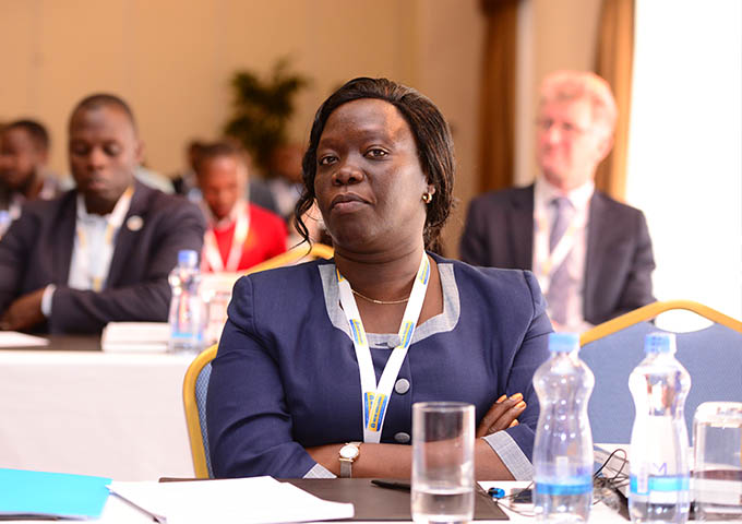 listening to presentations at Africa Sugar Conference