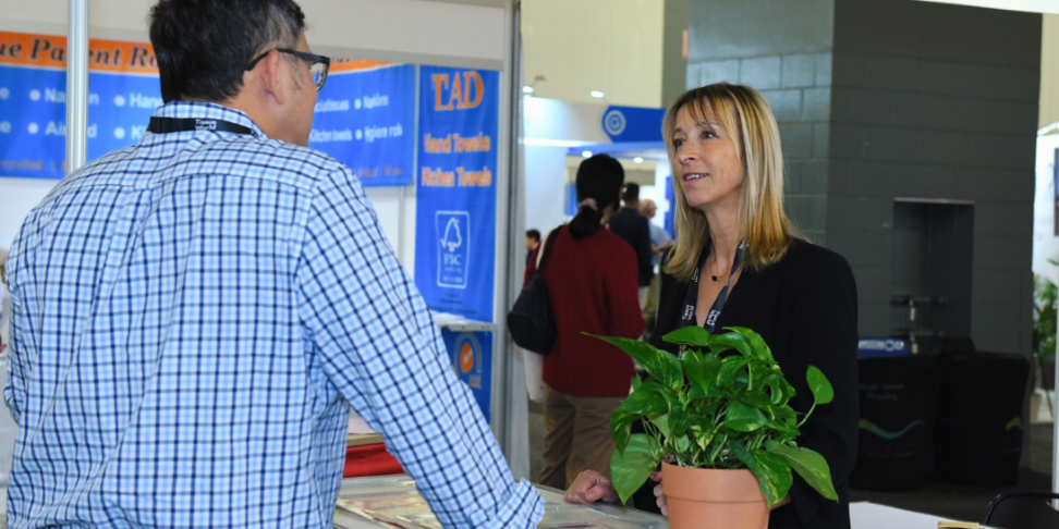 Customer service at Tissue World